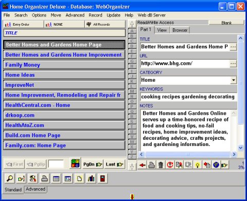 Home Organizer Deluxe v3.3      software_template_5.